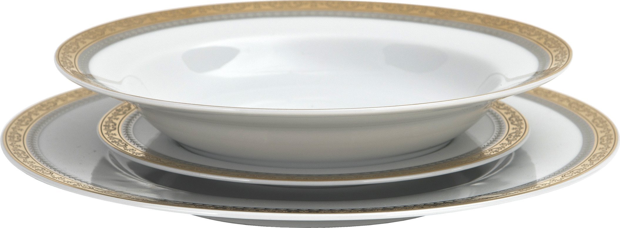 Komplet talerzy dla 6 osób Lorraine G768