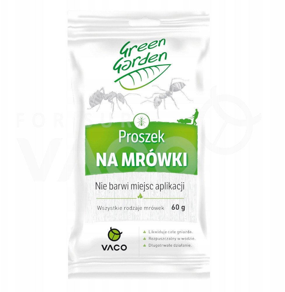 Proszek na mrówki do ogrodu i doniczek 60gr VACO GREEN GARDEN