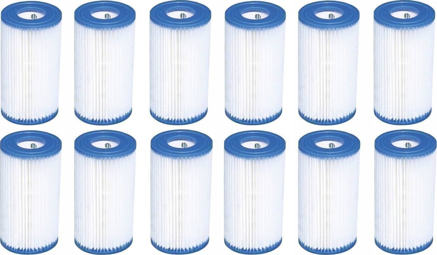 Intex Filtry do pompy basenowej INTEX zestaw 12x typ A