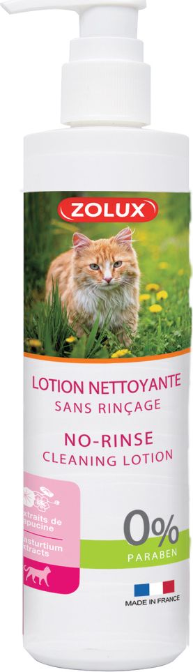 Zolux Płyn czyszczący dla kota, bez spłukiwania 250 ml