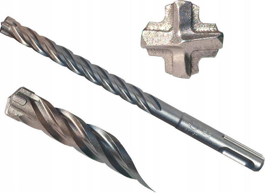 Wiertło Hikoki Wiertło udarowe PROLINE SDS+ 4-ostrzowe, 4-spiralne 6x115 Hitachi 783208