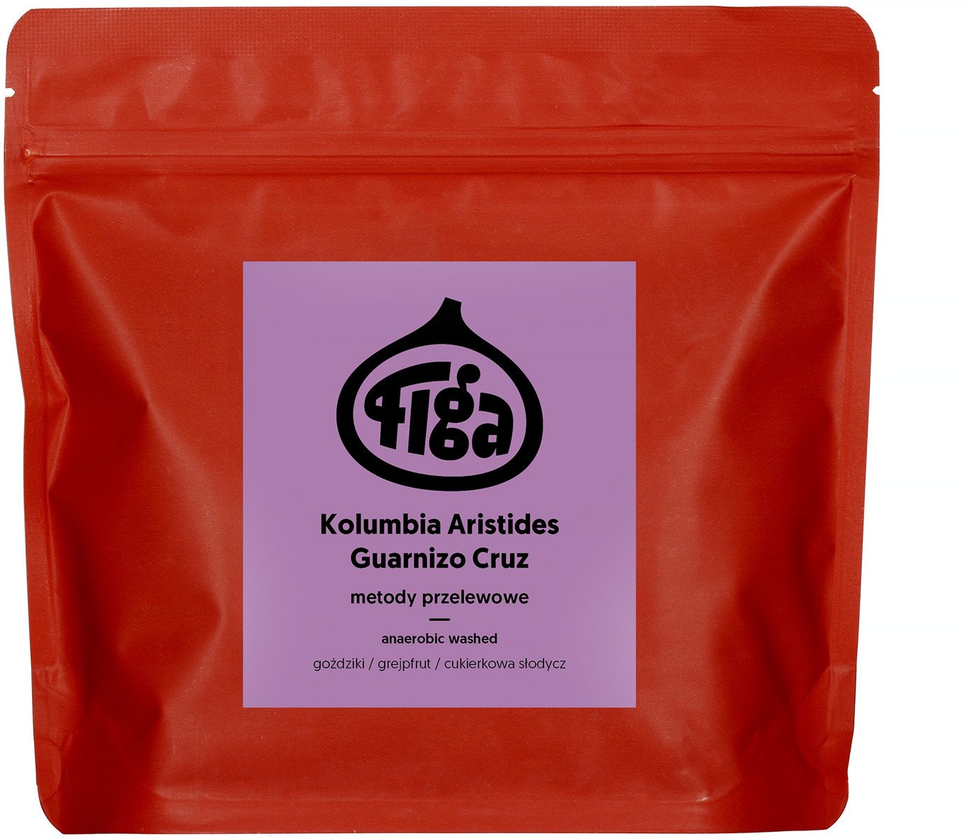 Figa Coffee - kawa ziarnista Kolumbia Aristides Guarnizo Cruz Anaerobic Washed Filter 250 g