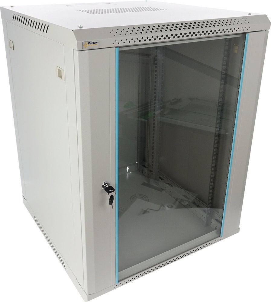 RWA1566-G PULSAR Szafa RACK 15U, wisząca do złożenia