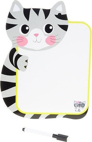 Tablica suchościeralna z flamastrem