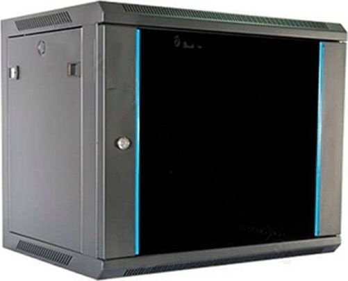 Szafa 2lan Szafka Rack Wisząca/Naścienna 2LAN 9U Czarny