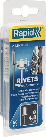 Rapid Rivets "" 4.8 x 12, 50 pcs.
