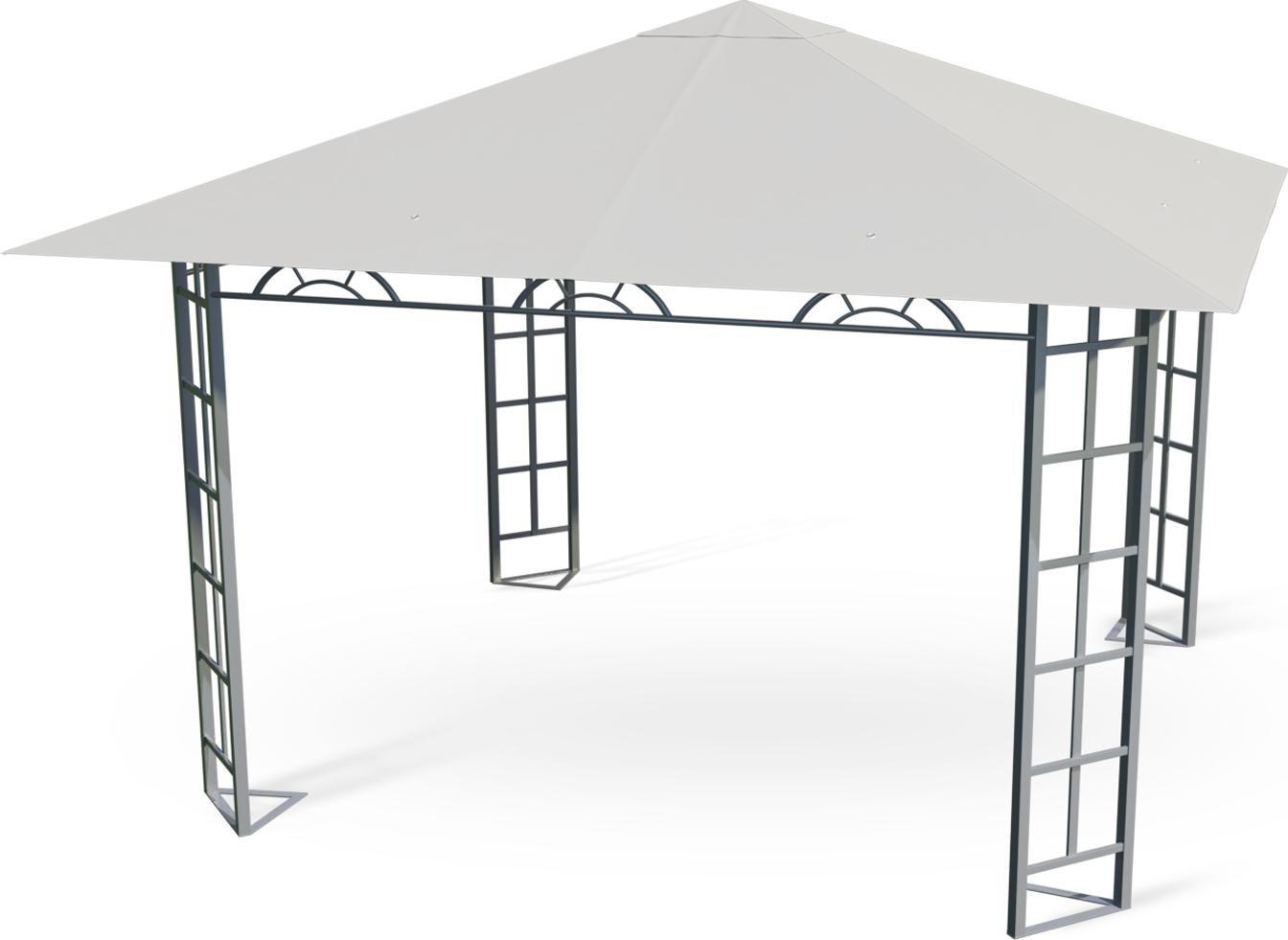 Plonos Pawilon ogrodowy beżowy, namiot 3x3m Plonos 4932
