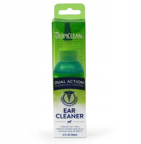 Dual action ear cleaner