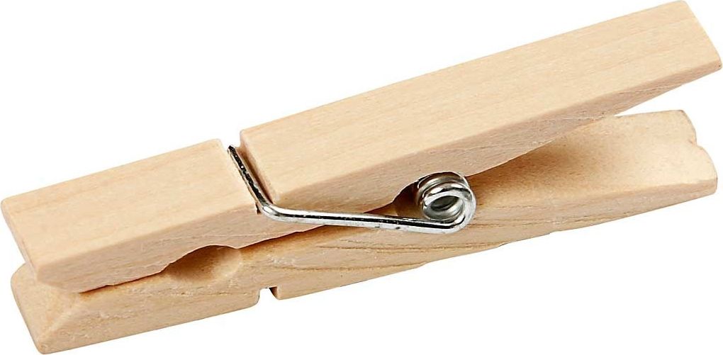 Creativ Company Mini Klamerki 48x6 mm, 50 szt.