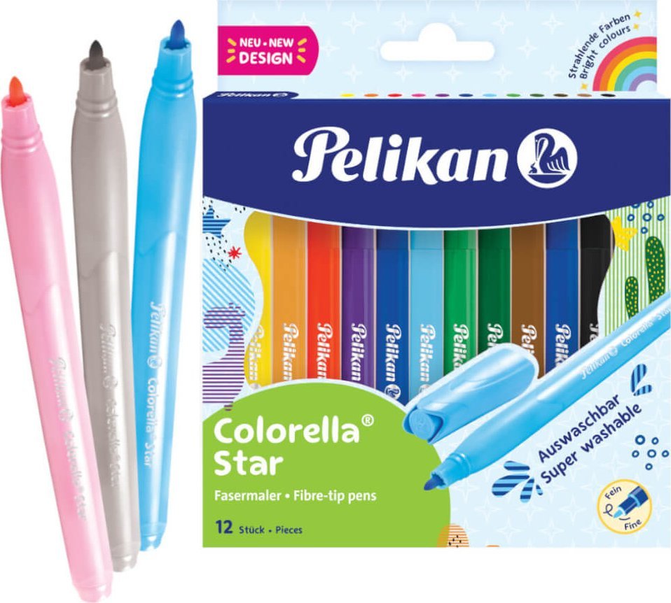 Pelikan Mazaki flamastry Colorella Star C302 12szt PELIKAN