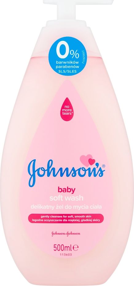 JOHNSONS BABY Żel do mycia Soft Wash 500ml
