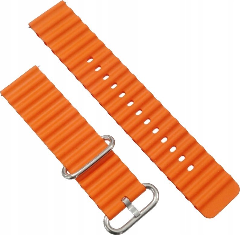 Pomarańczowy pasek do zegarka / smartwatcha Rubicon RNCF15