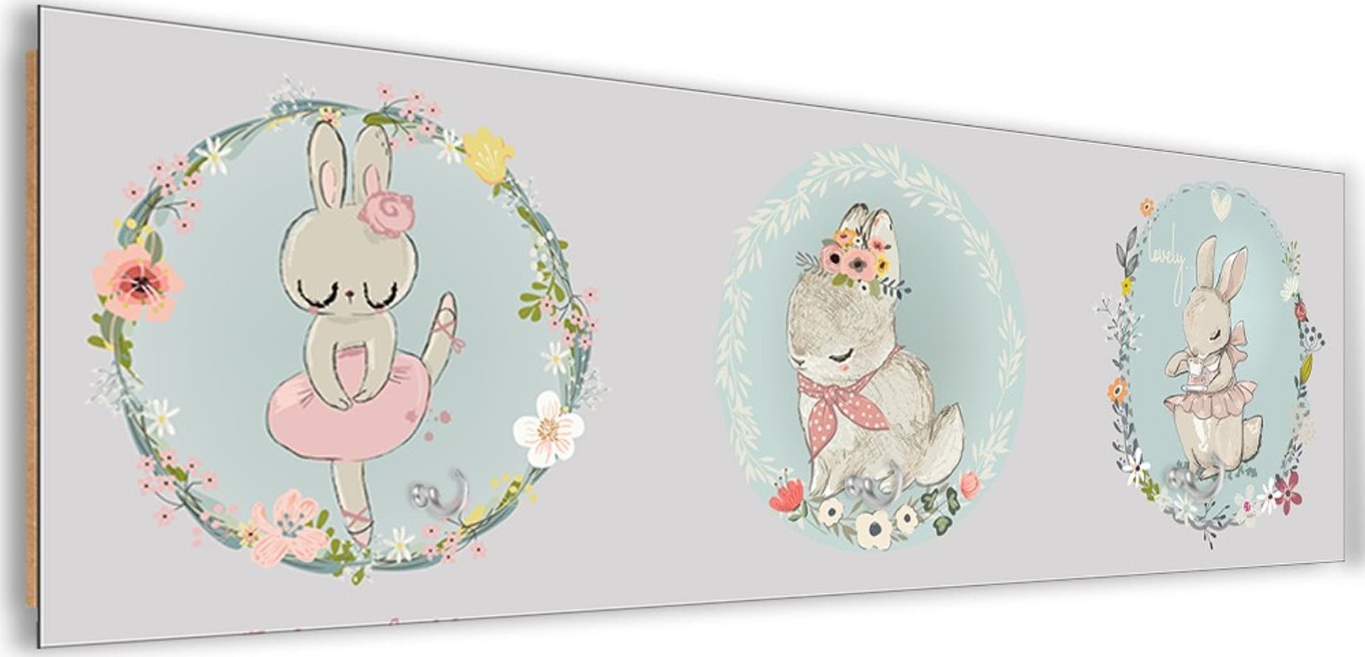 Feeby Wieszak, Króliczki (Rozmiar 70x25)