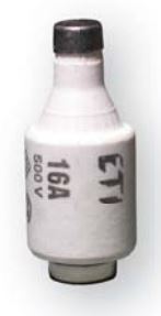 Eti-Polam Wkładka bezpiecznikowa BIWTS 16A DII gF 500V (002312105)