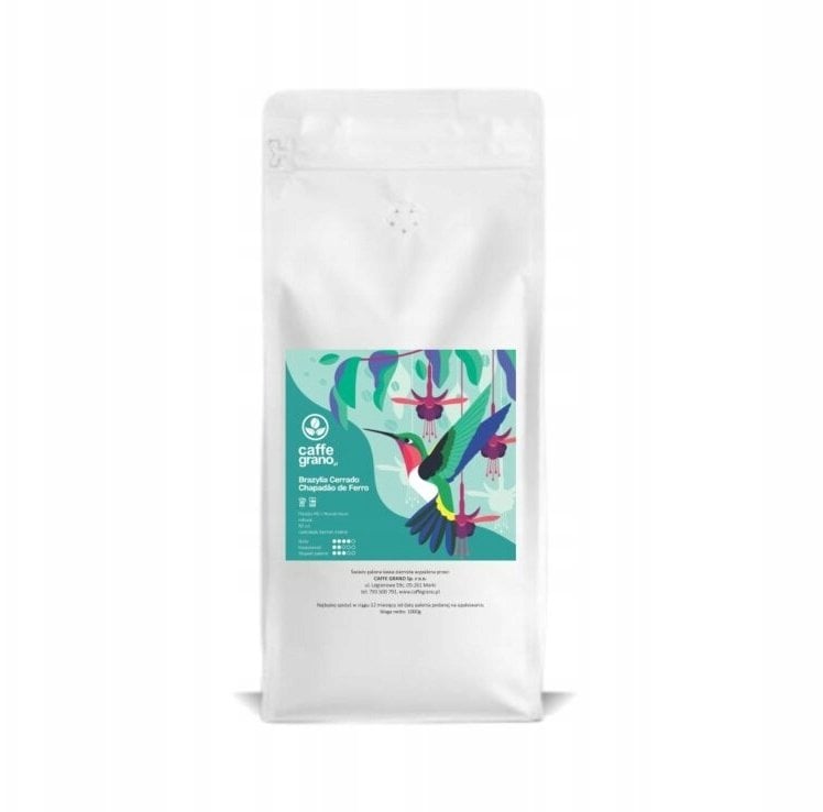 Kawa ziarnista Caffe Grano Kawa ziarnista Brazylia Cerrado Chapada de Ferro Espresso 1kg