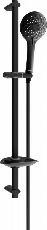 Zestaw prysznicowy Mexen Mexen DB74 zestaw prysznicowy suwany, czarny - 785744584-70
