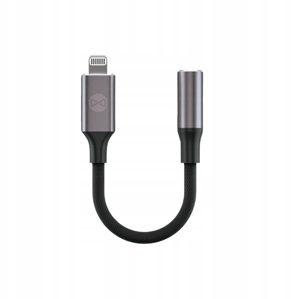 Adapter wtyk lighting - gniazdo jack 3,5mm AJL-01