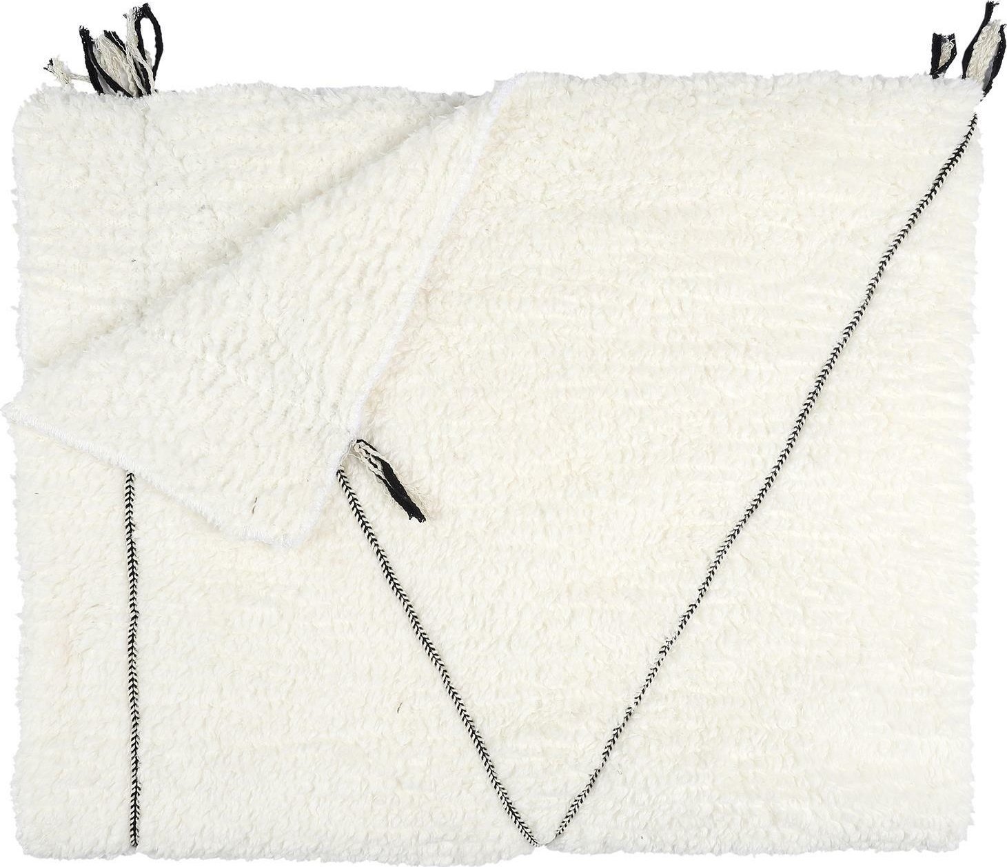 Intesi INTESI KOC PLED SHERPA BIAŁY Z CZARNYM WZOREM