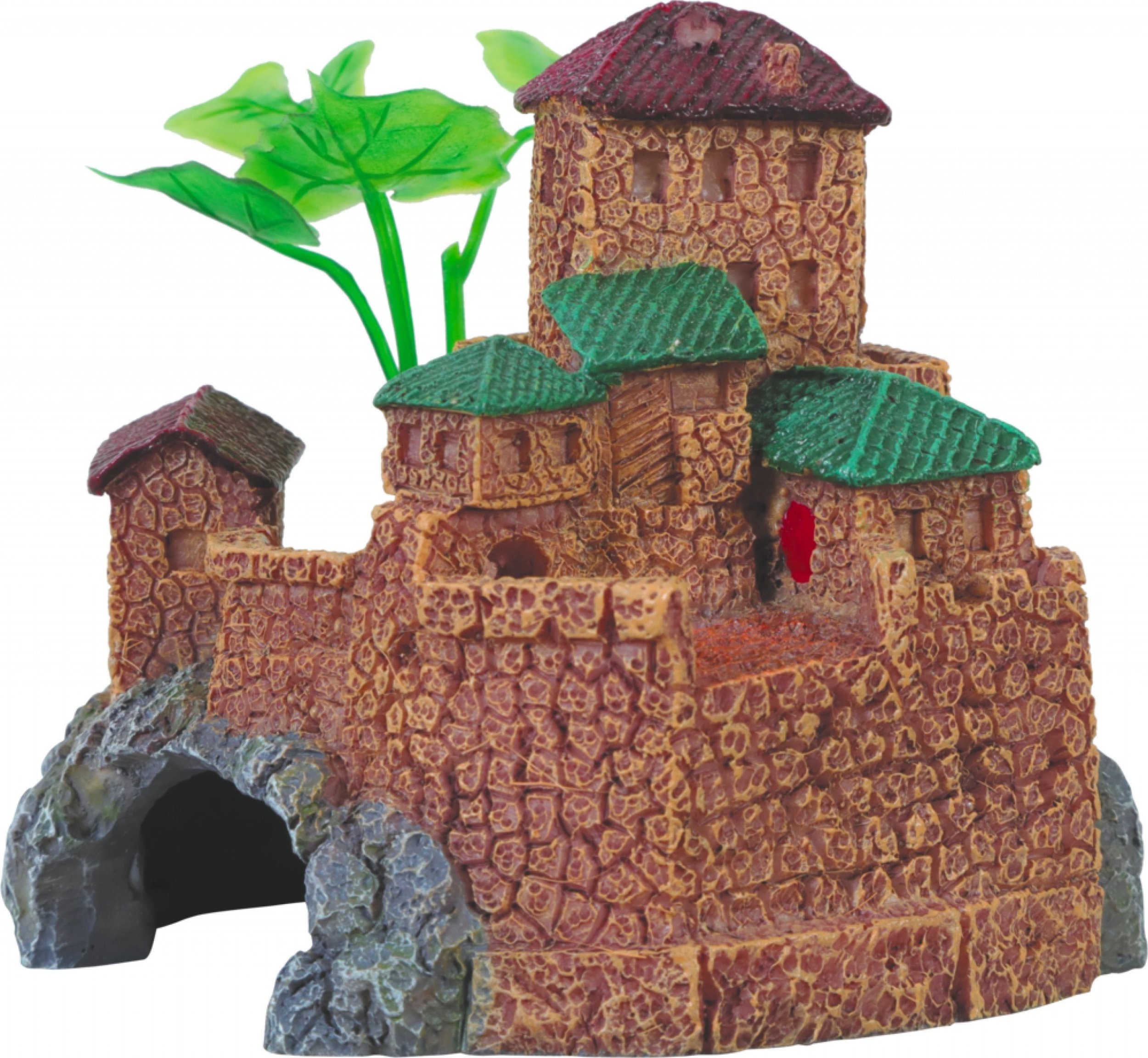 Zolux ZOLUX Ozdoba do akwarium średniowieczna wioska 8 cm S
