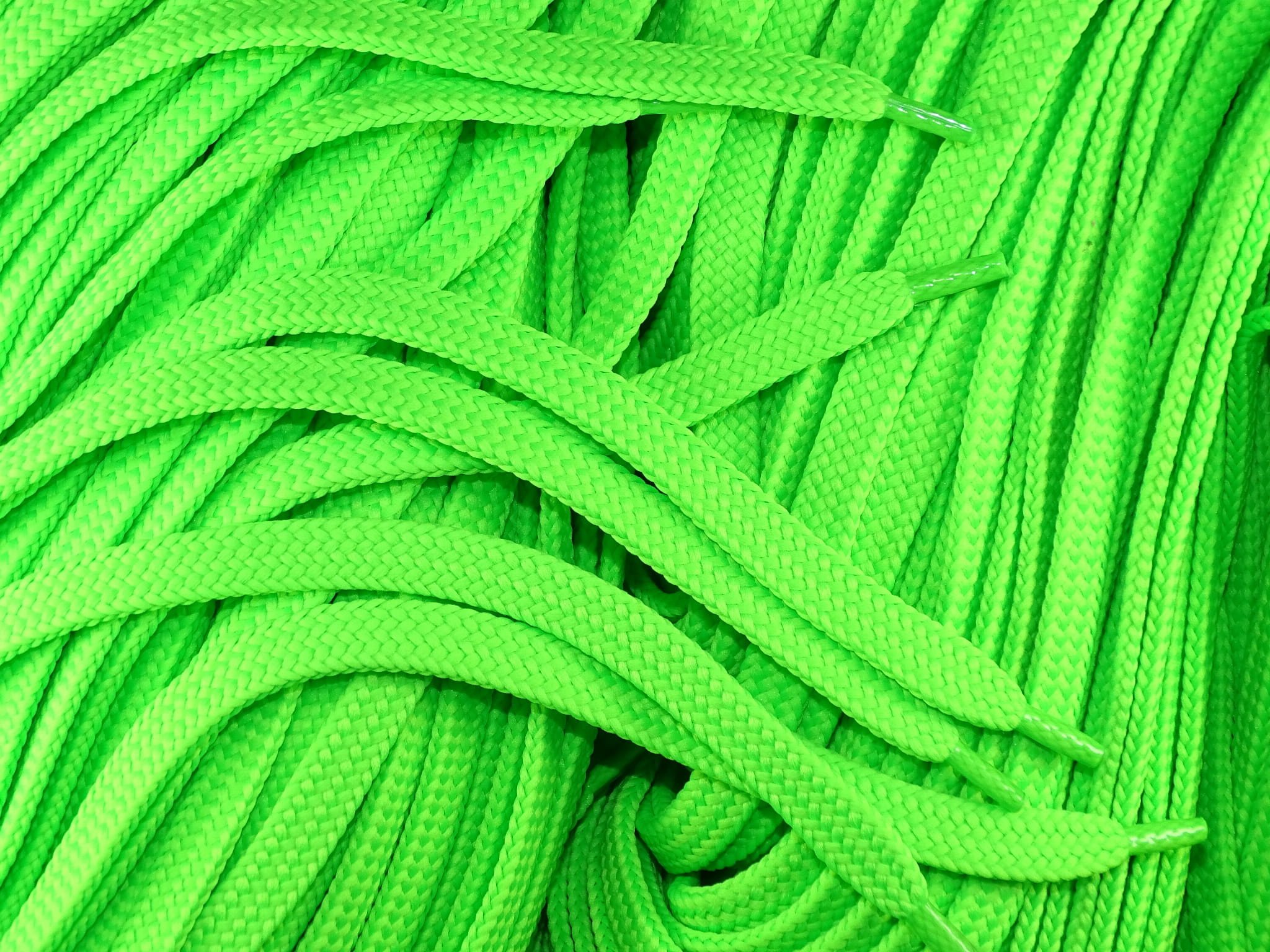 Sznurowadła płaskie 140 cm ( Zielone )