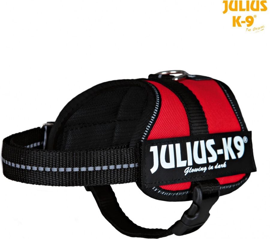 Trixie Szelki dla szczeniąt Julius-K9 2/ XS–S: 33–45 cm, czerwone