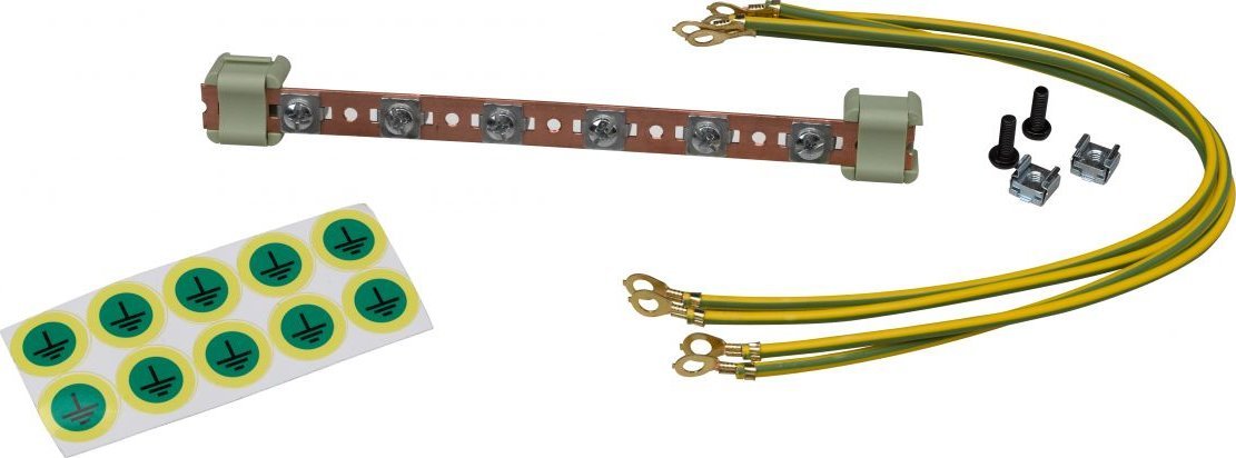 Equip Equip Erdungsset für Serverschränke, 6 Erdungspunkte 22cm