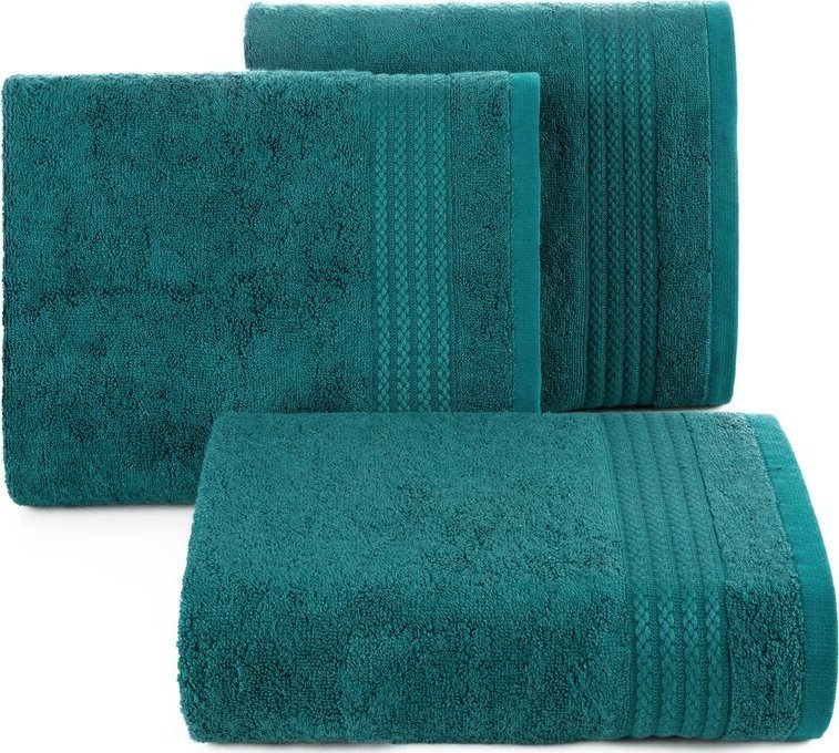 Eurofirany RĘCZNIK LARIS (05) 30 X 50 CM CIEMNOTURKUSOWY