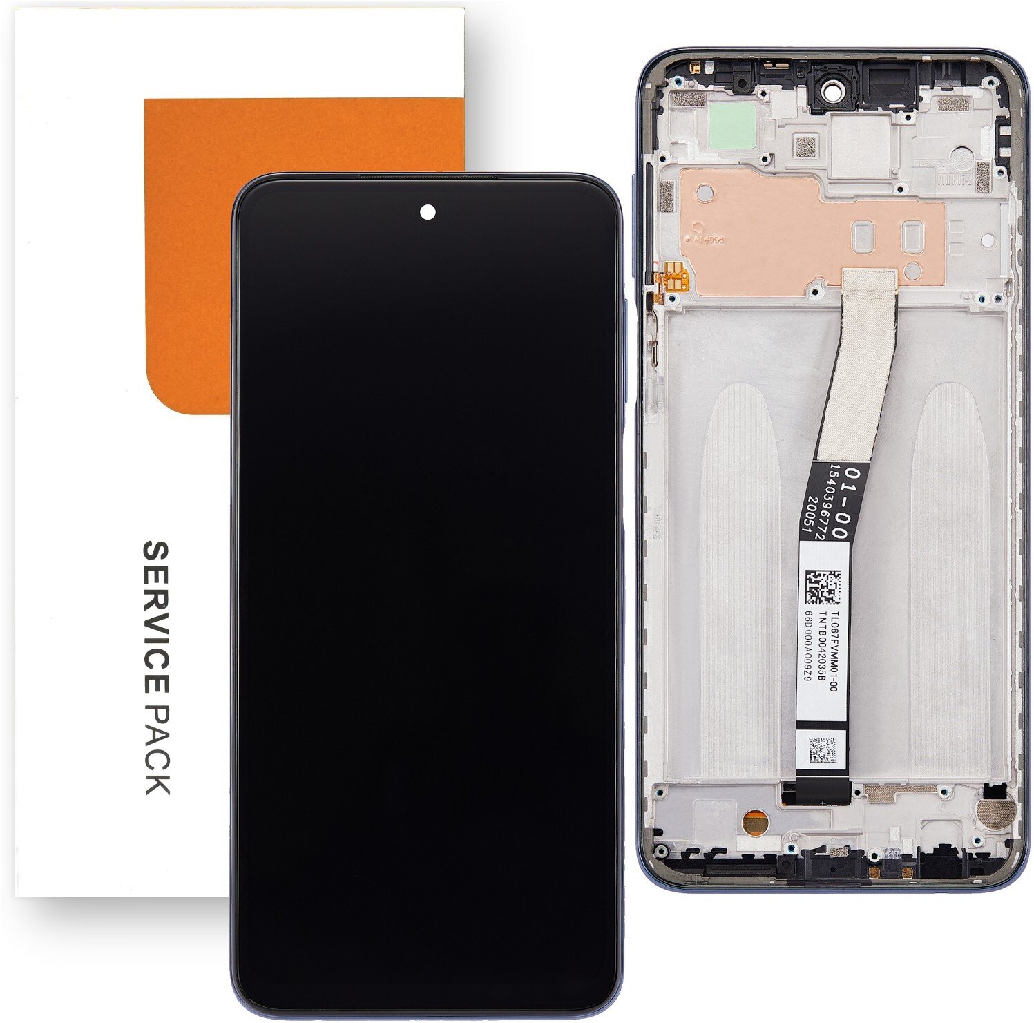 Wyświetlacz do Xiaomi Redmi Note 9S / 9 Pro LCD Ramka Oryginał Mobilepart