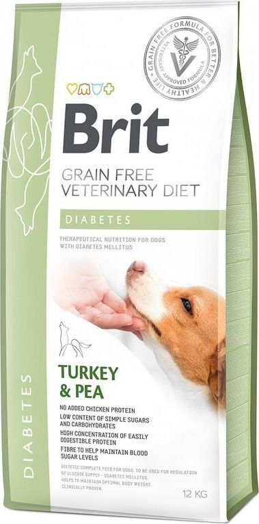 Brit Brit Grain-free Veterinary Diabetes - sucha karma dla psów leczonych na cukrzycę 2 kg