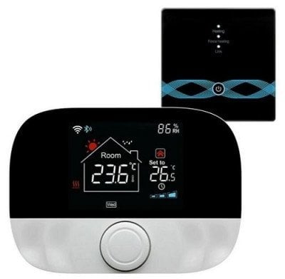 Tuya TUYA Programuojamas termostatas dujų katilui, Wi-Fi, RF, 3A