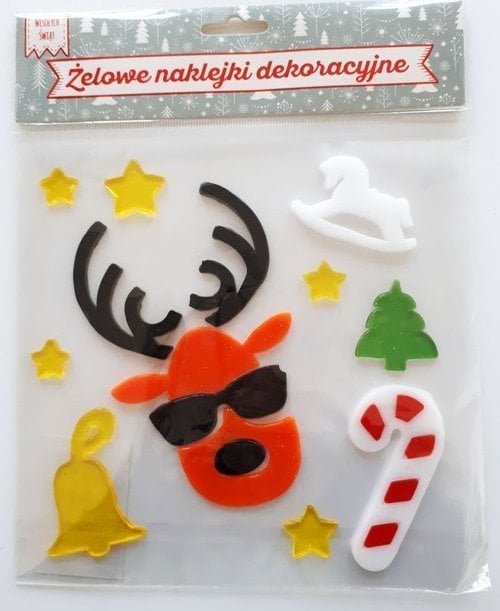 Dekoracja świąteczna MCD naklejka