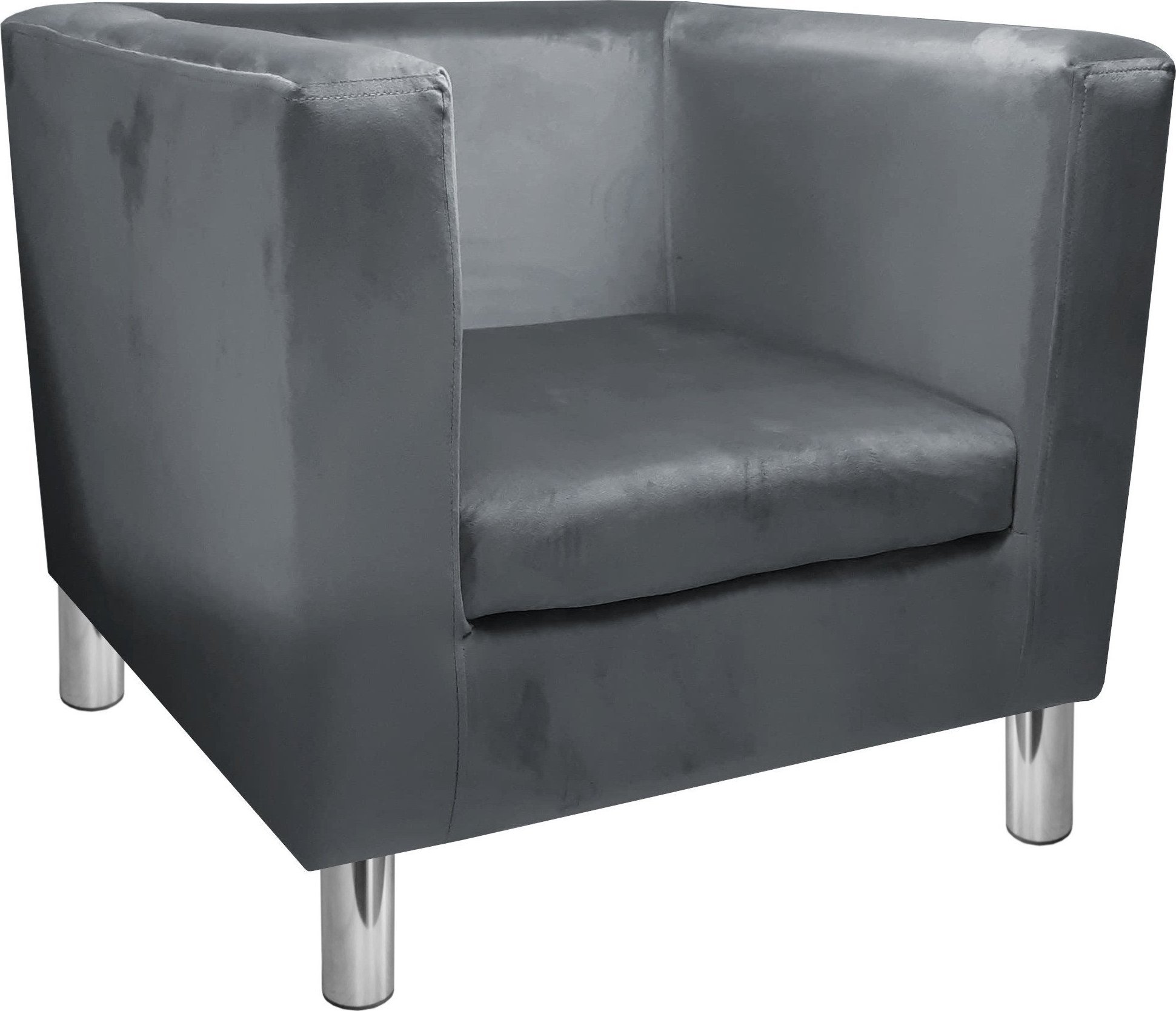 Atos Fotel Monaco nogi chrom BL14