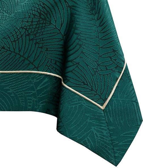 AmeliaHome TCLOTH/AH/GAIA/BRD/PPG/BOTTLEGREEN/120X260