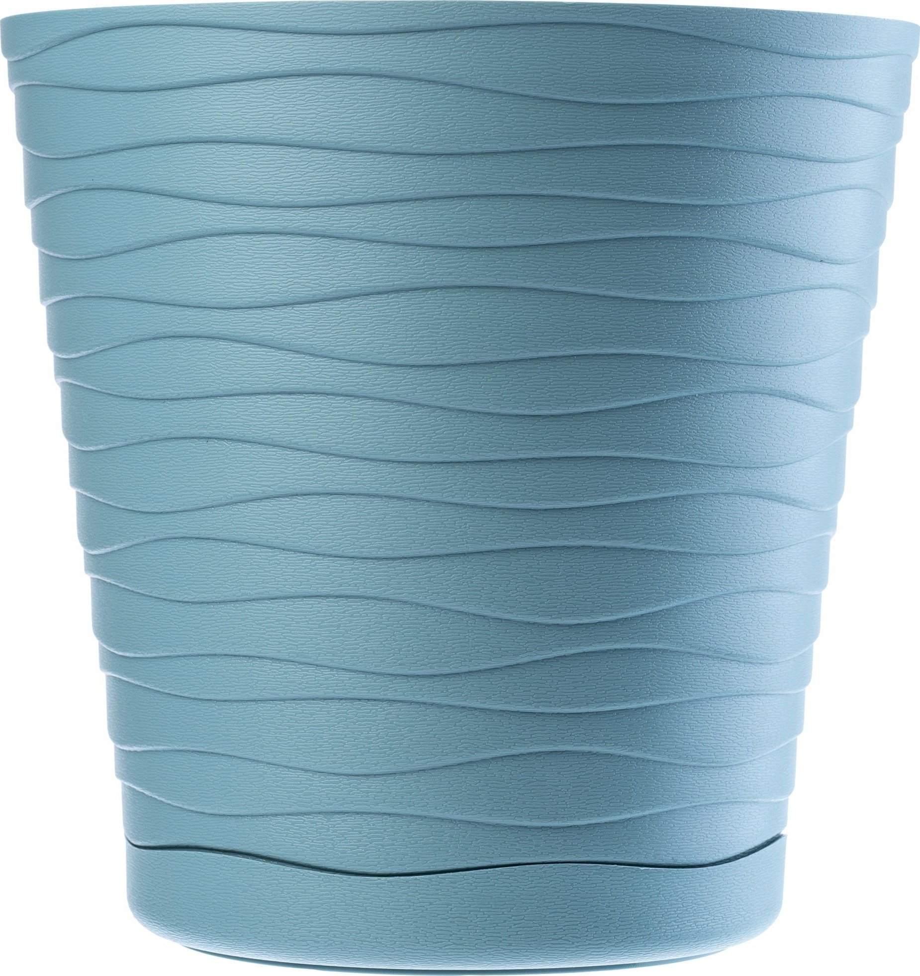 Kadax Doniczka Osłonka Na Kwiaty Podstawka Turkus 30cm