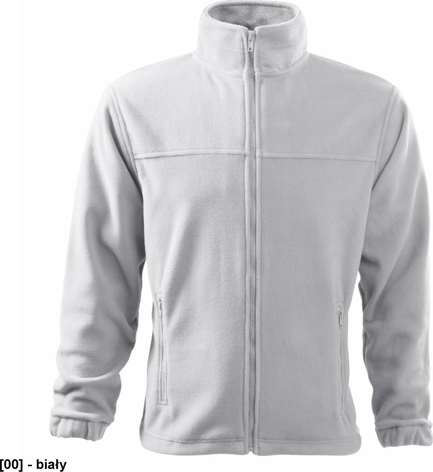 RIMECK Jacket 501 - ADLER - Polar męski, 280 g/m, 100% poliester - biały M