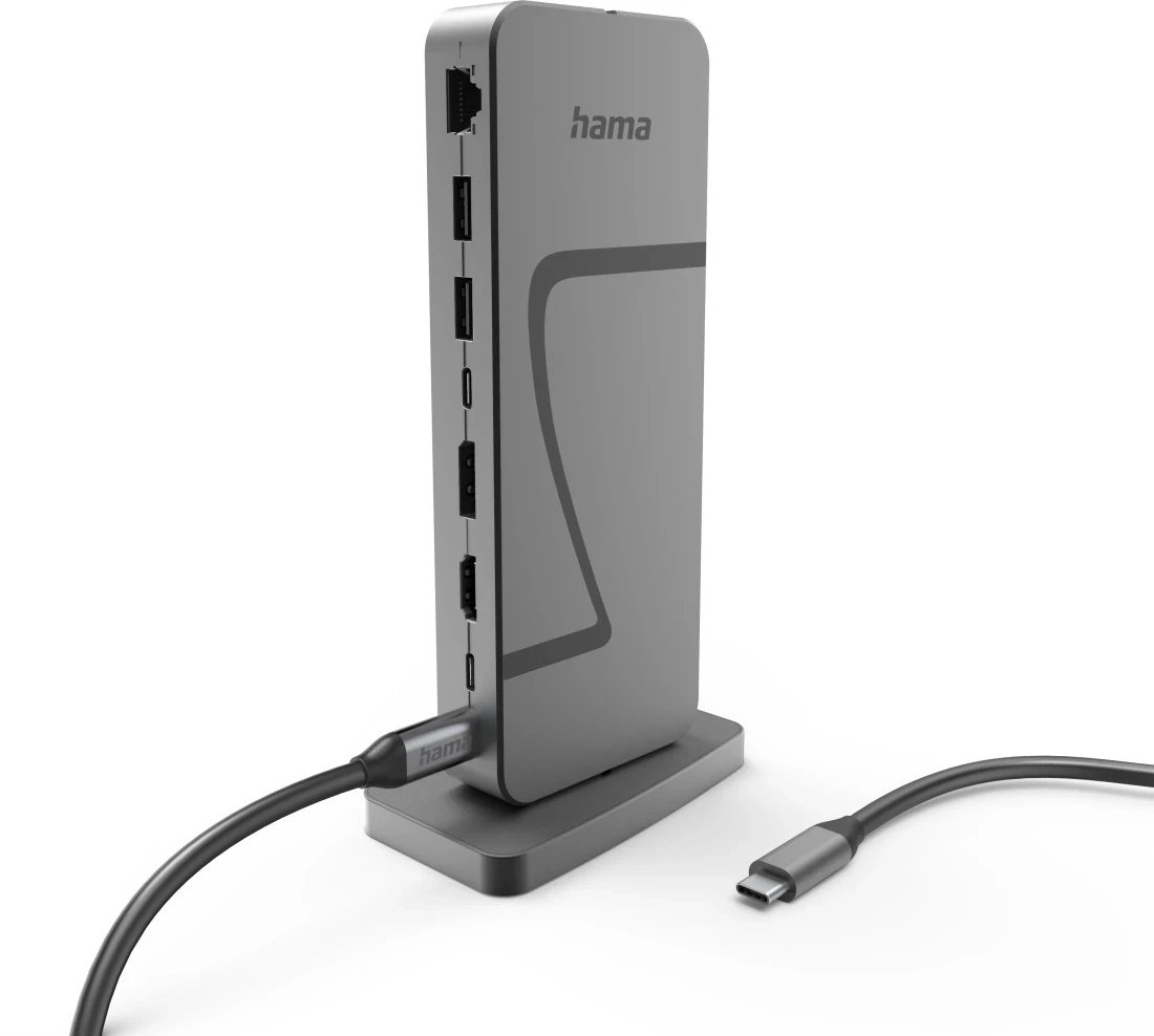 STACJA DOKUJĄCA USB4 “Connect2Office Speed“, USB-C, PD, 40 Gbit/s, 10 PORTÓW