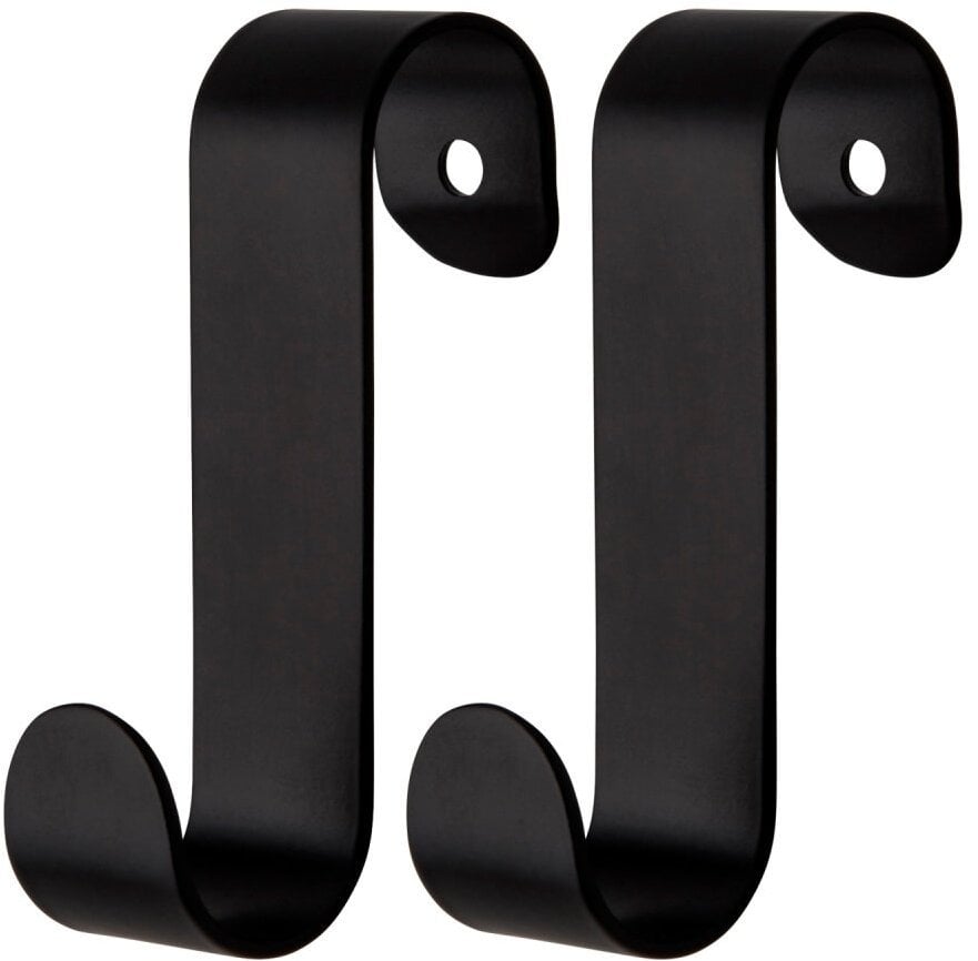 TVS Haczyki Ø19 mm SORT - Haczyki do grzejnika ręcznikowego Ø19 mm