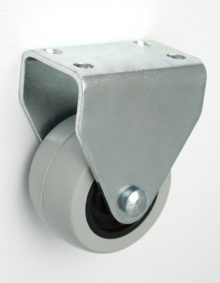 Zabi Koło meblowe z tworzywowo-gumowe z obudową stałą 40mm - M43T