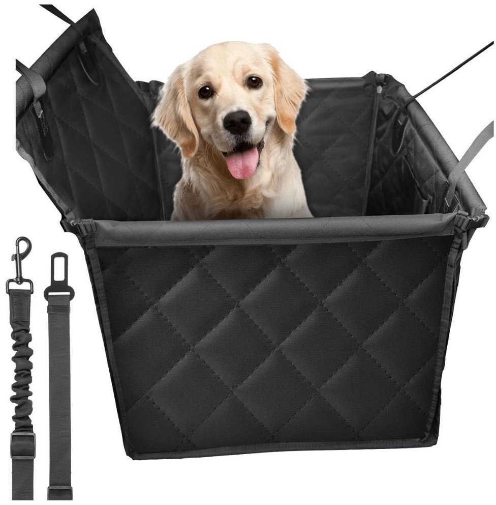 Fotelik samochodowy dla psa i kota, czarny