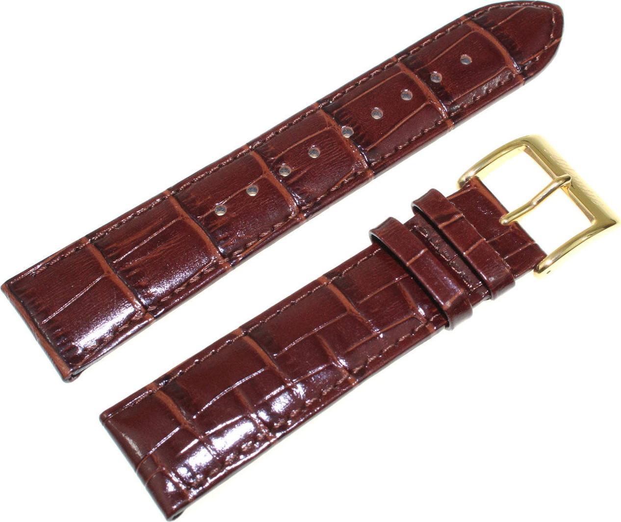 Atlantic Pasek do zegarka Atlantic 22 mm brązowy