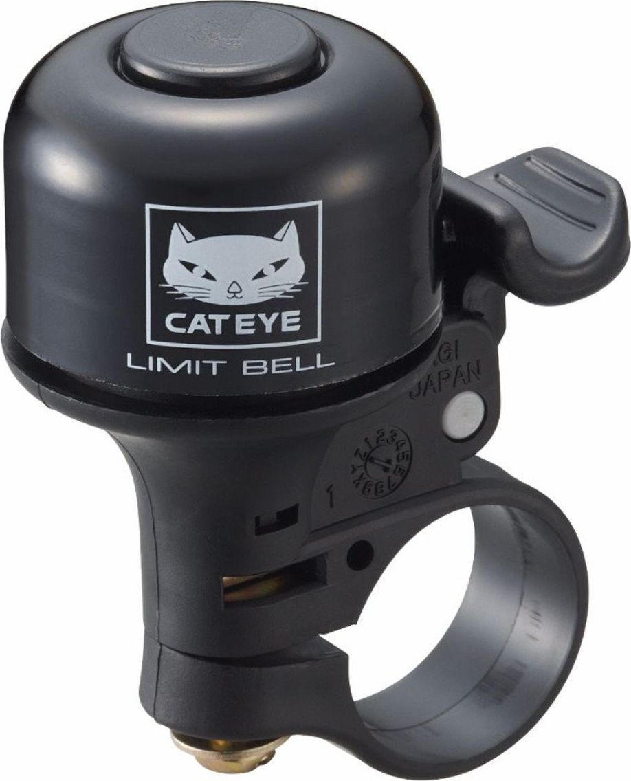Cateye Dzwonek rowerowy Cateye LIMIT BELL PB-800 czarny Uniwersalny