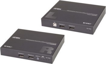 Przełącznik Aten Przedłużacz KVM ATEN CE924 USB DisplayPort Dual Display HDBaseT 2.0