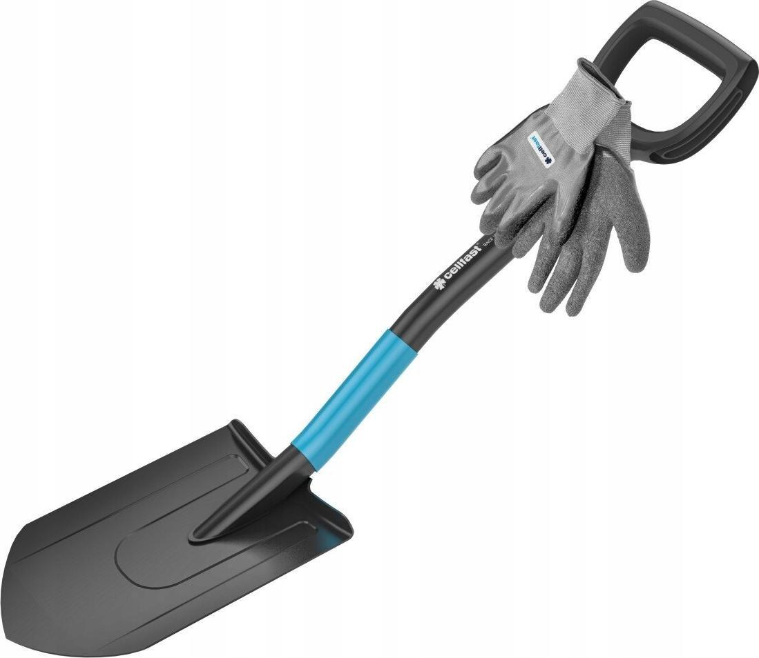 Cellfast Szpadel ostry, krótki IDEAL PRO (40-206), rękawice