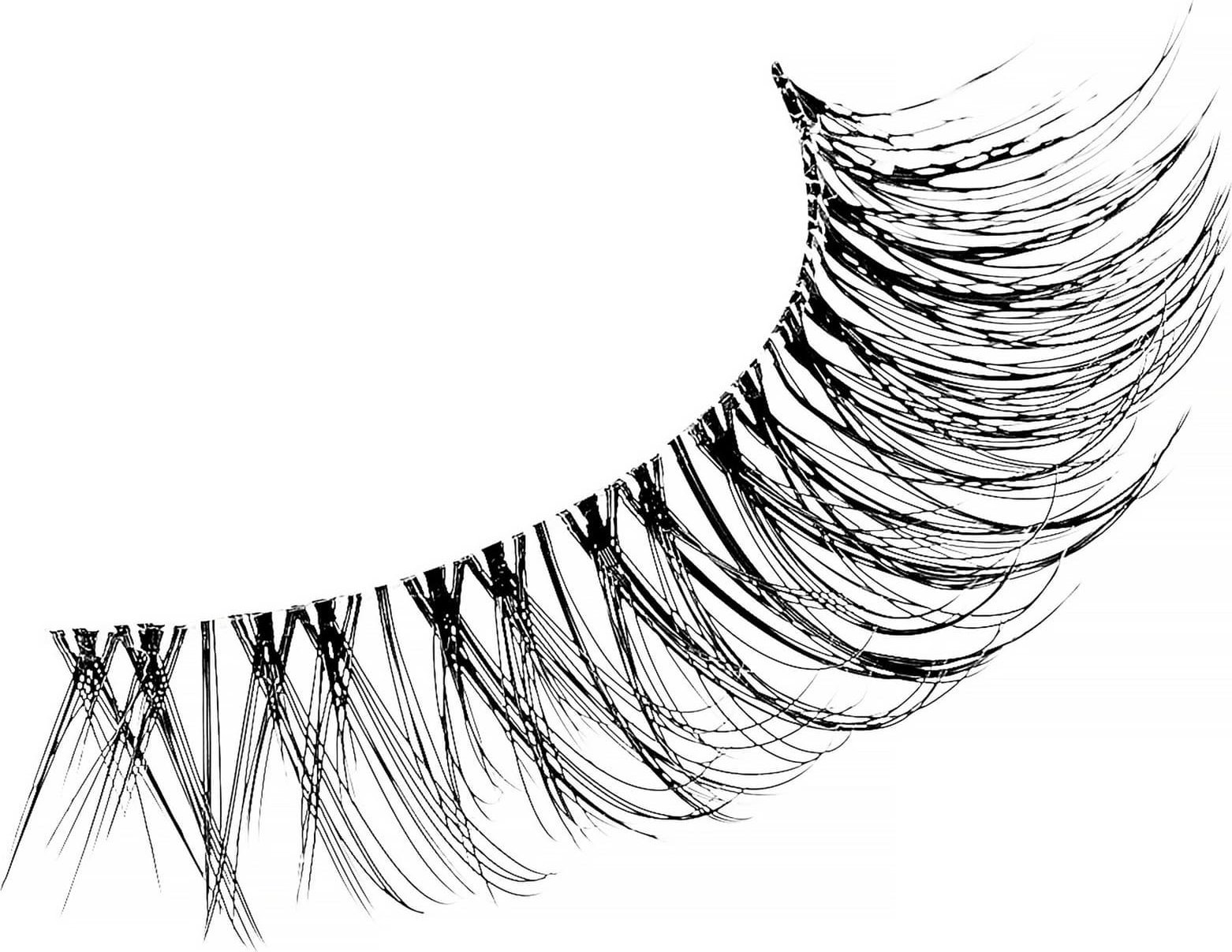 Kiss KISS Sztuczne rzęsy Bare Collection KAR04, 1 Pair & Lash Glue Net Wt. 1g