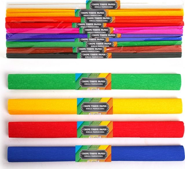 Starpak Bibuła marszczona 50x200cm Classic 10szt.