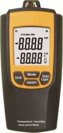 Memorysolution Przenośny miernik temperatury i wilgotności VA8010