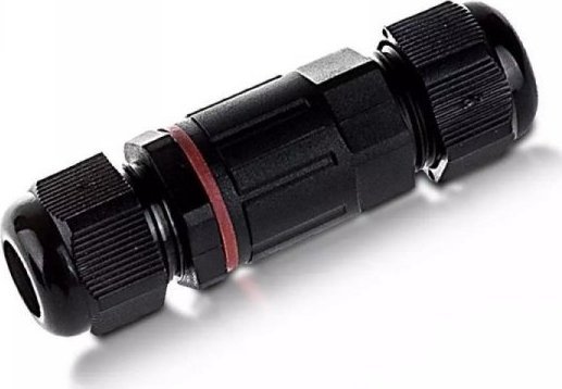V-TAC Złączka Mufa Hermetyczna Czarna IP68 V-TAC VT-792