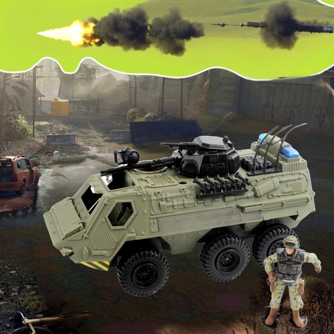 Wóz bojowy duży + figurka 011081 78192