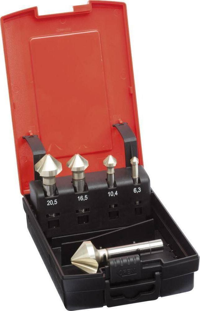 Format Pogłębiacz stożkowy i do gratowania, z nierównomierną podziałką krawędzi skrawających FORMAT GT