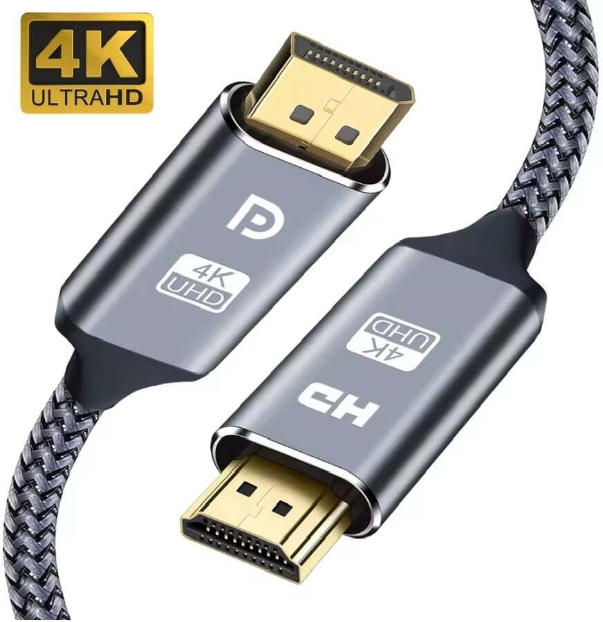 Kabel DisplayPort do HDMI 4K 60Hz, 3m